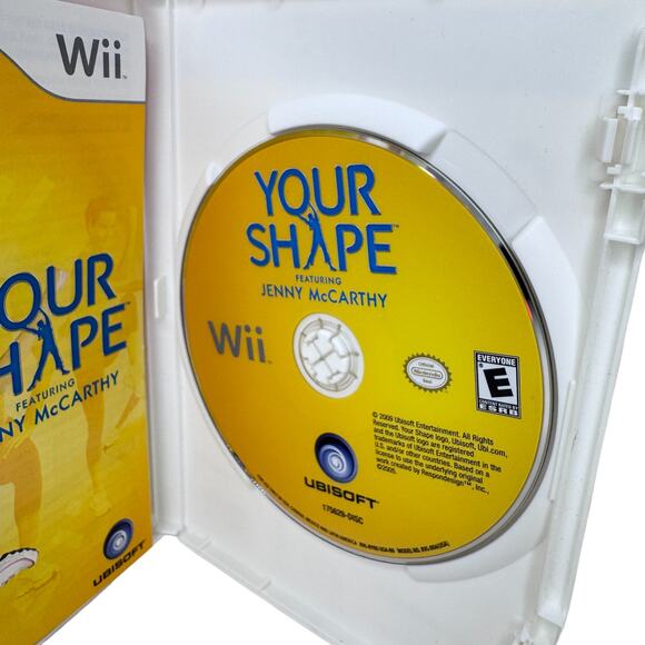 Your Shape Featuring Jenny McCarthy Fitness DVD Ubisoft (Nintendo Wii, 2009) - Picture 4 of 6